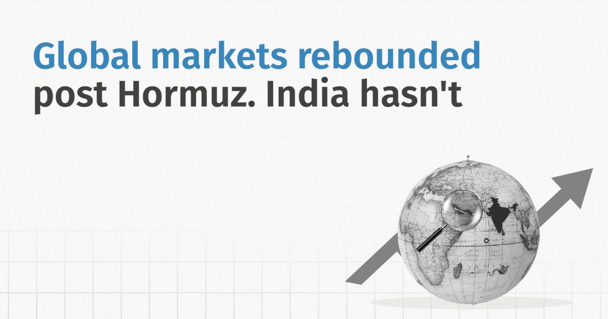 Why India's Nifty 50 Lags Global Markets After Hormuz Crisis 2026