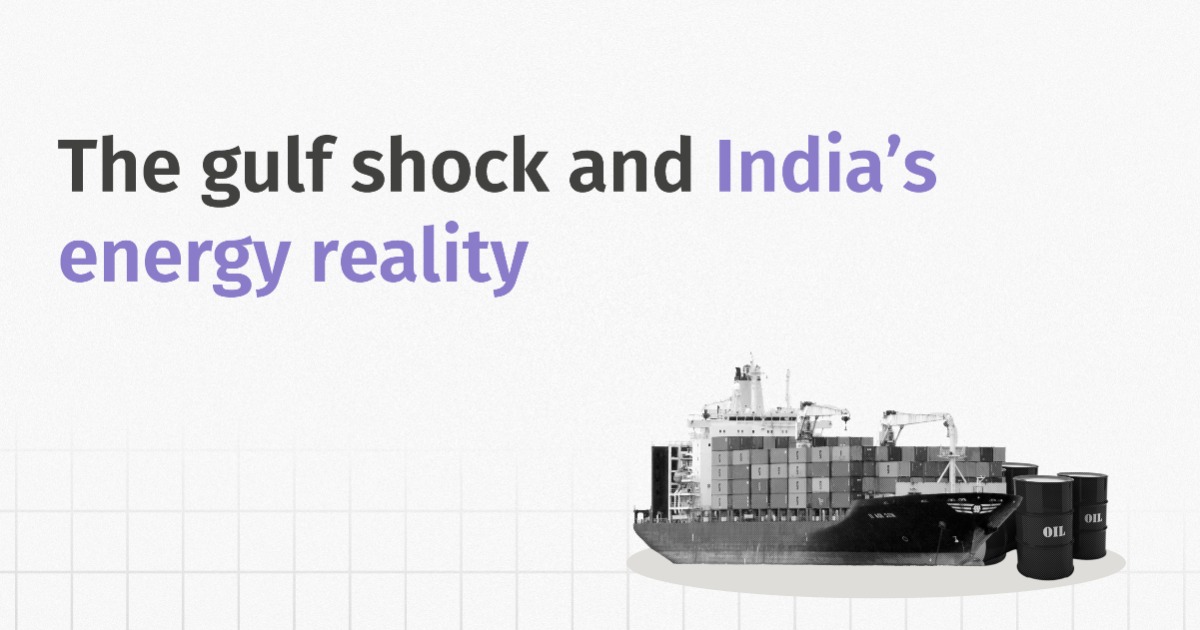Gulf Conflict and Oil Shock: Why the Strait of Hormuz Matters for India